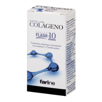 FARLINE COLAGENO EFECTO FLAH 2 AMPOLLAS