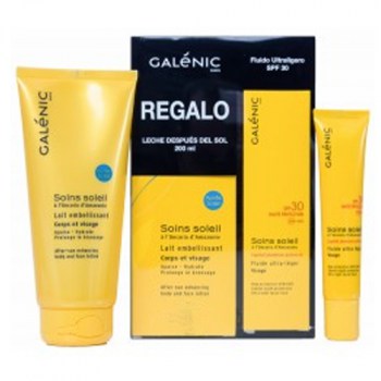 PACK SOLAR GALENIC CREMA ULTRALIGERA SPF 30 40 ML MAS LECHE POST SOLAR 200 ML